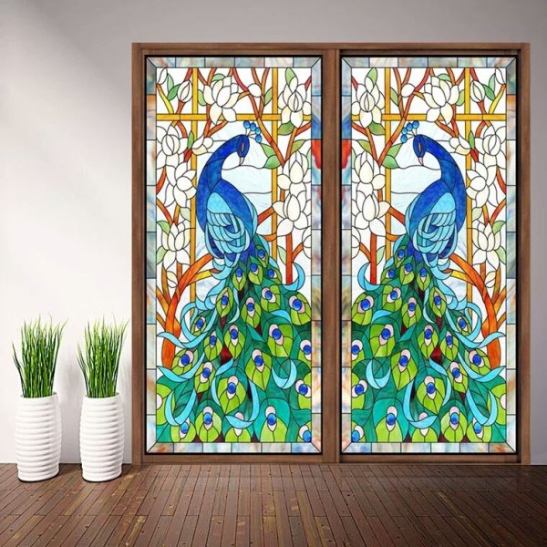 Декоративный витраж