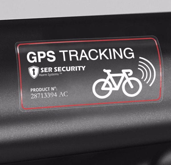 GPS наклейка