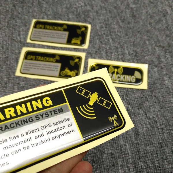 Наклейка сигнализация