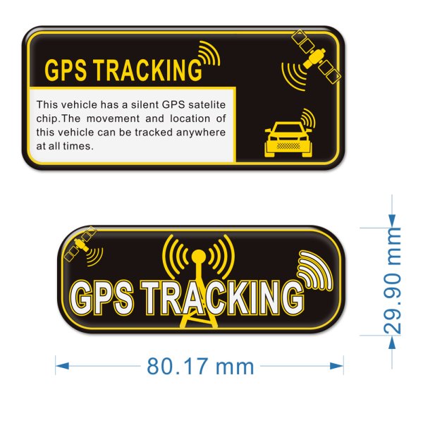 GPS наклейка