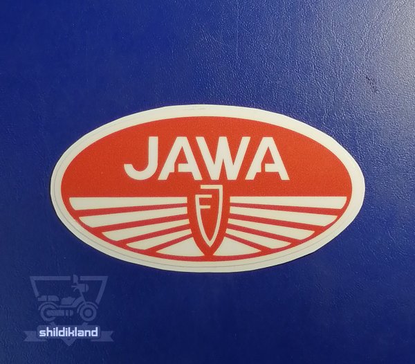 Наклейка Ява оригинал 350 638