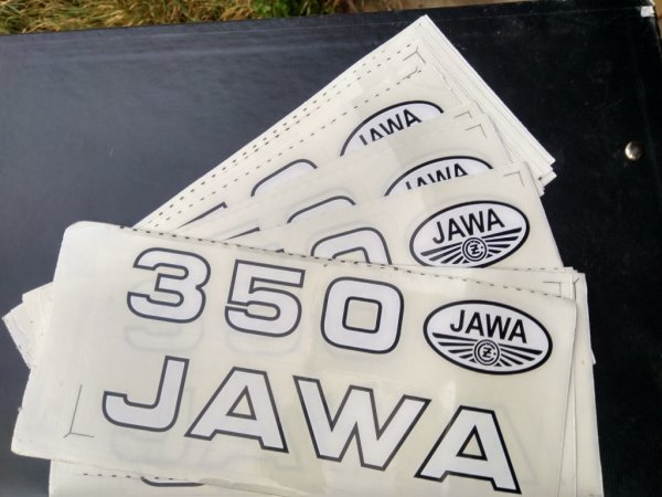 Наклейки Ява 638