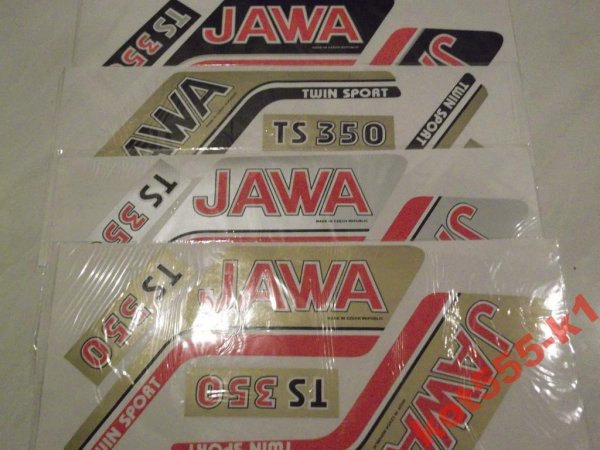 Наклейки Ява Твин спорт