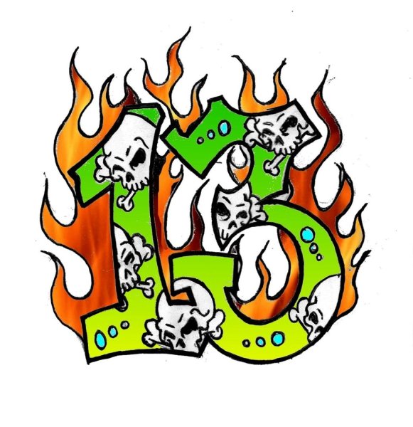 Тату 13 эскизы