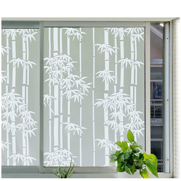 Плёнка на окна декоративная