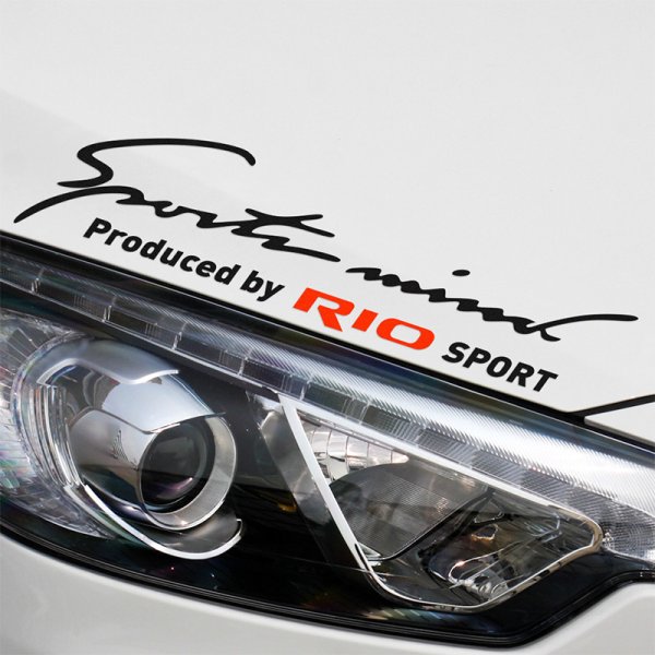 Kia Rio Club наклейка