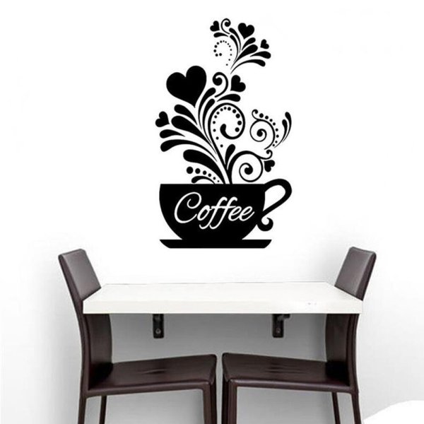 Интерьерные наклейки на стену в кухню