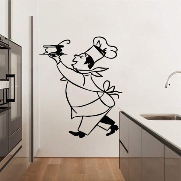 Наклейки на стену на кухню