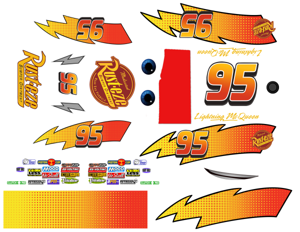 Молния Маквин 95