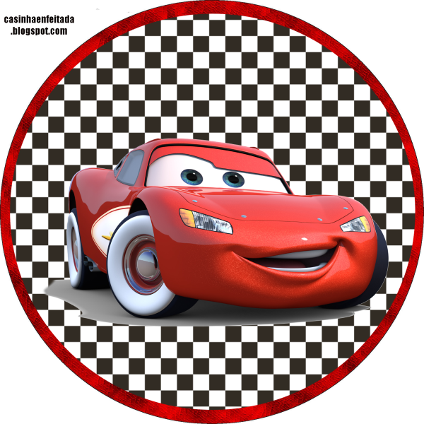 Молния Маквин Маккуин круг