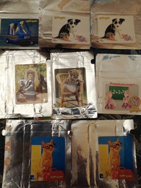 Хубба Бубба наклейки