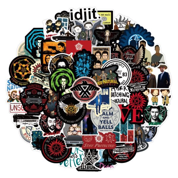 Стикеры сверхъестественное № 1