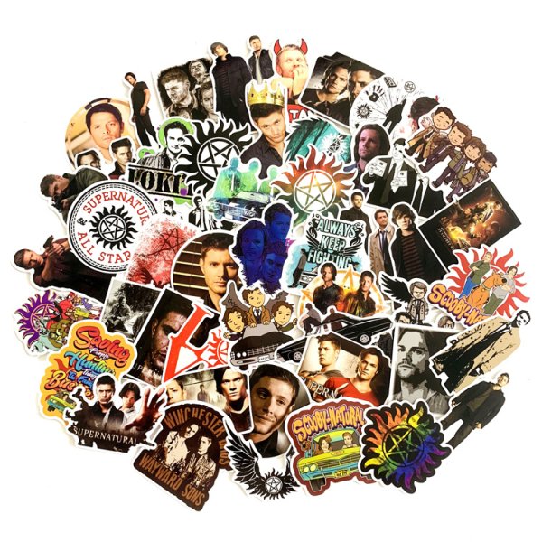 Стикеры сверхъестественное