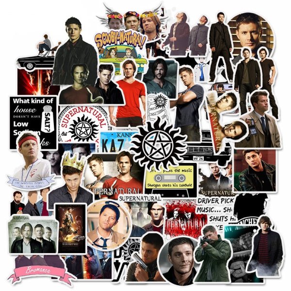 Стикеры наклейки сверхъестественное