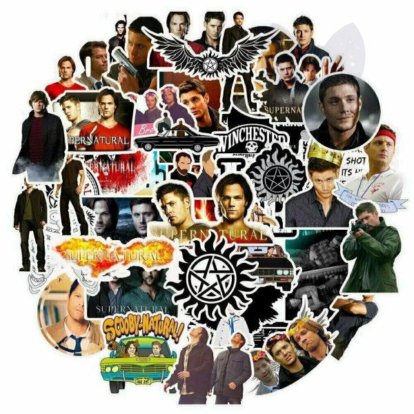 Supernatural наклейки