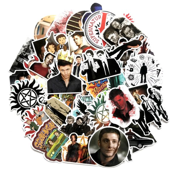 Наклейка на машину сверхъестественное