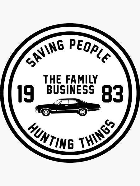 Сверхъестественное наклейки для распечатки