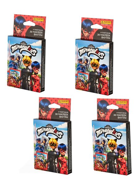 Леди баг и супер кот журнал для наклеек Панини