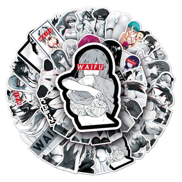 Стикеры вайфу