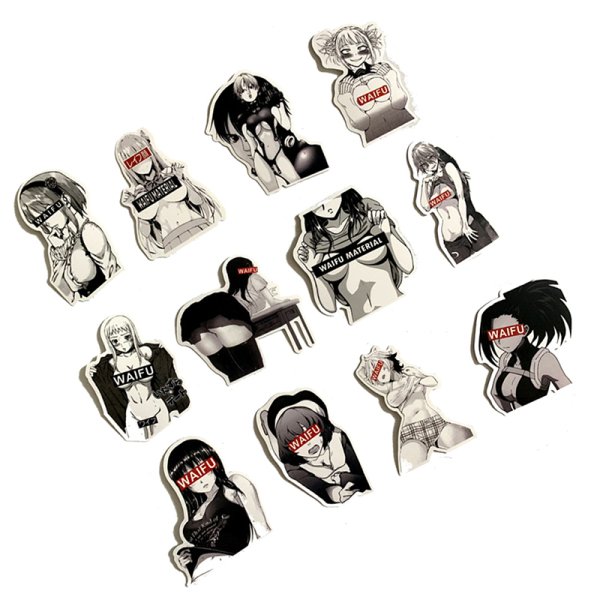 Стикеры вайфу