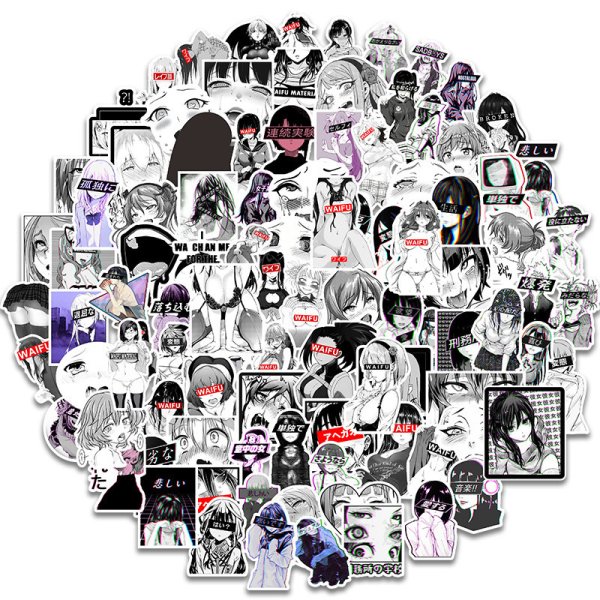 Вайфу наклейки