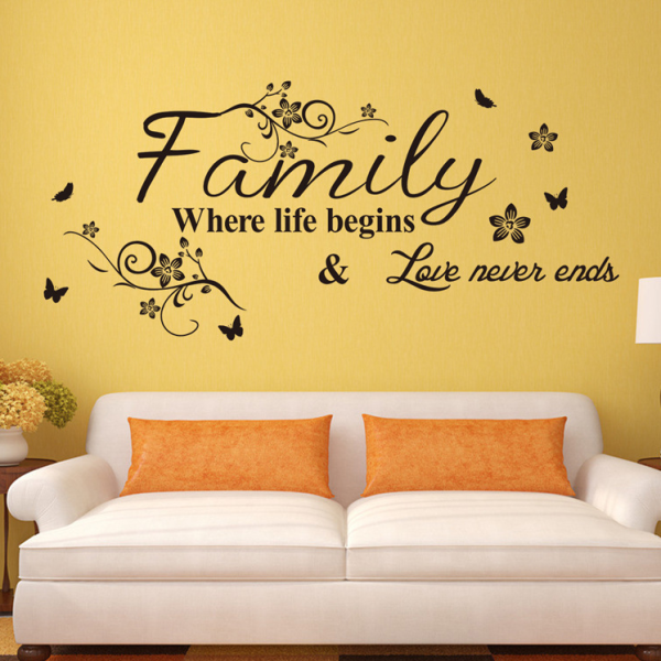 Наклейки на стену