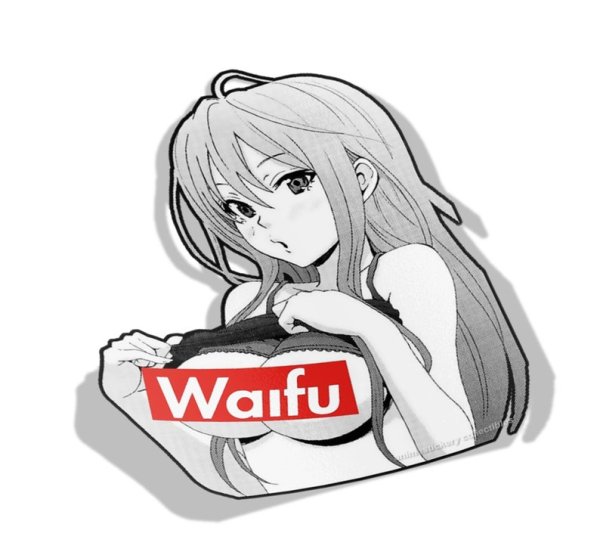 Аниме Стикеры waifu