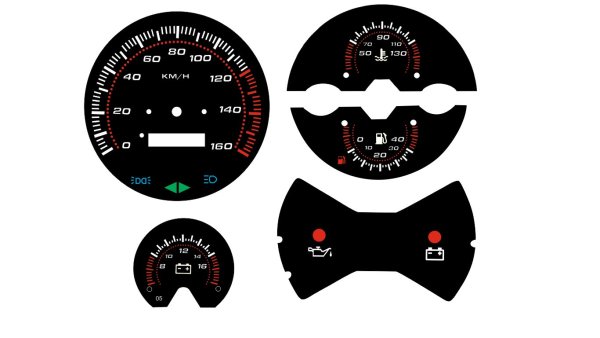 Шкалы приборной панели ВАЗ 2105