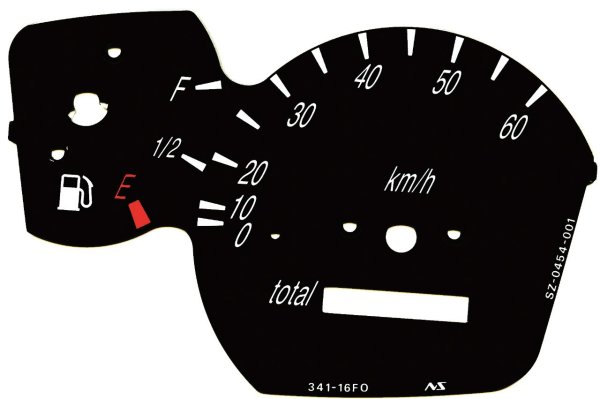Suzuki address 110 панель приборов