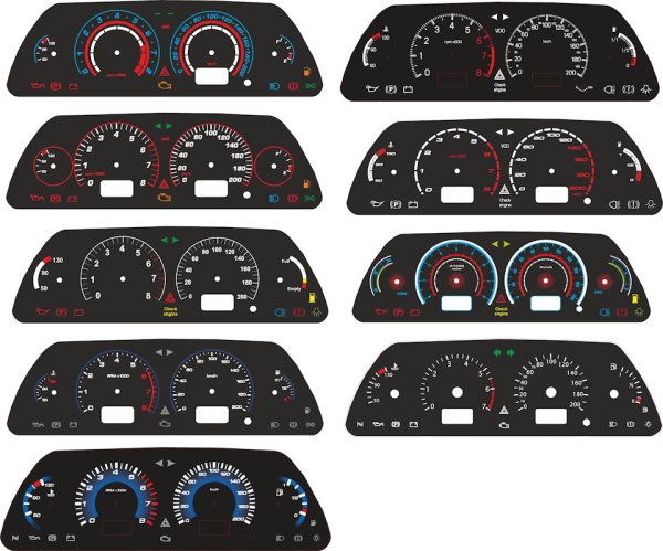 Накладка комбинации приборов ВАЗ 2115