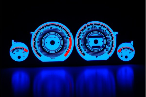 Audi 100 шкалы приборов