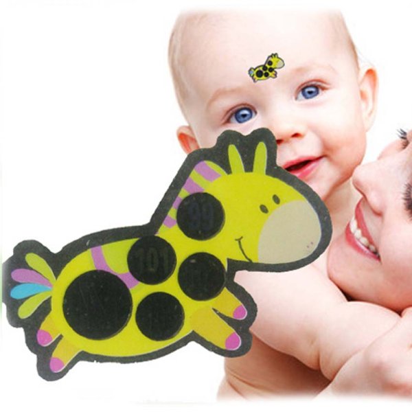 Термометр наклейка для детей