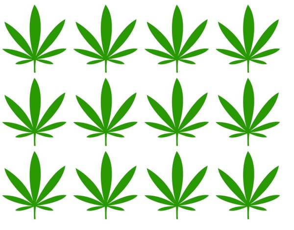 Наклейки марихуана