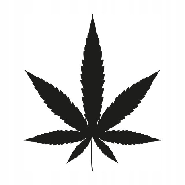 Лист конопли