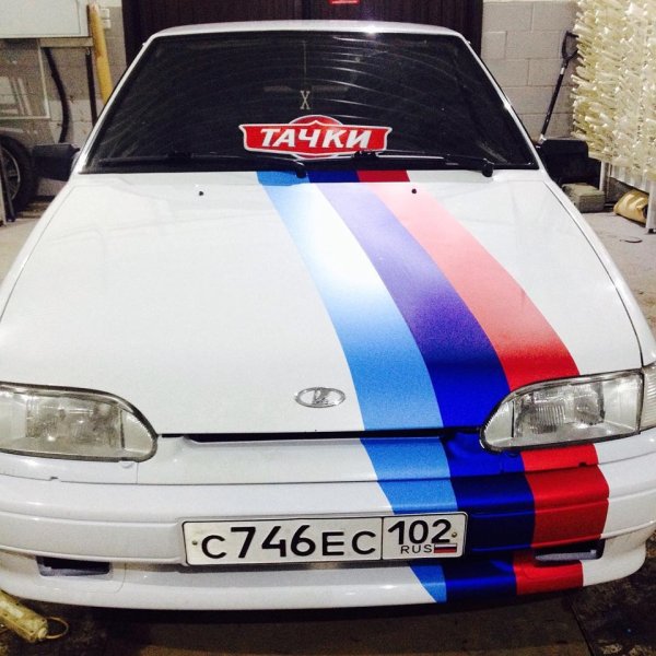 ВАЗ 2115 наклейка 15