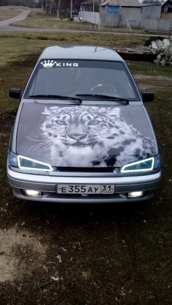 Наклейки на капот ВАЗ 2115