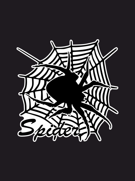 Наклейка паук