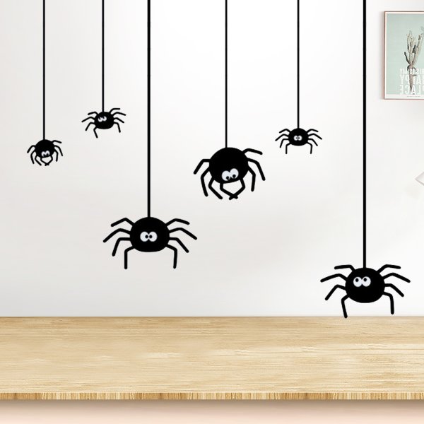Декор для детей с пауками