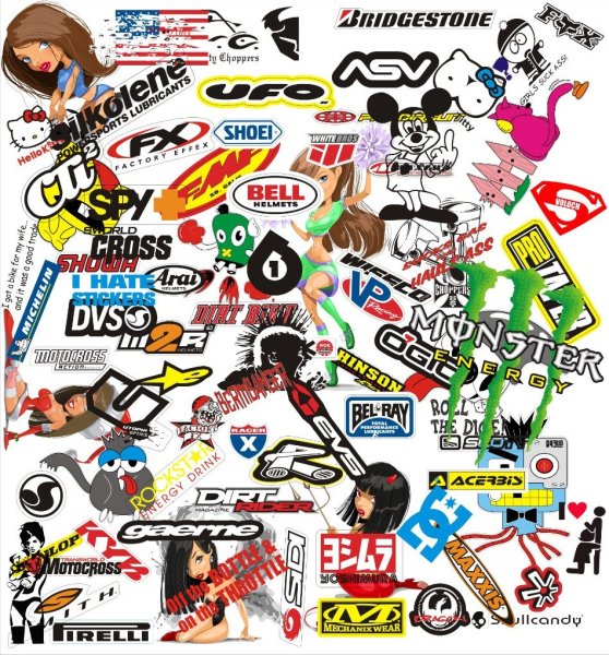 Листы стикербомбинг