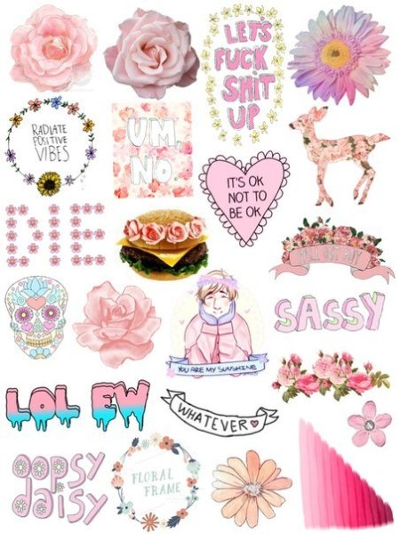 Красивые наклейки