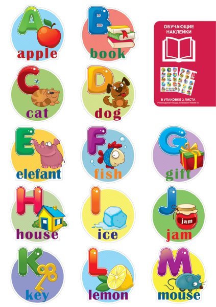 Стикеры английский язык