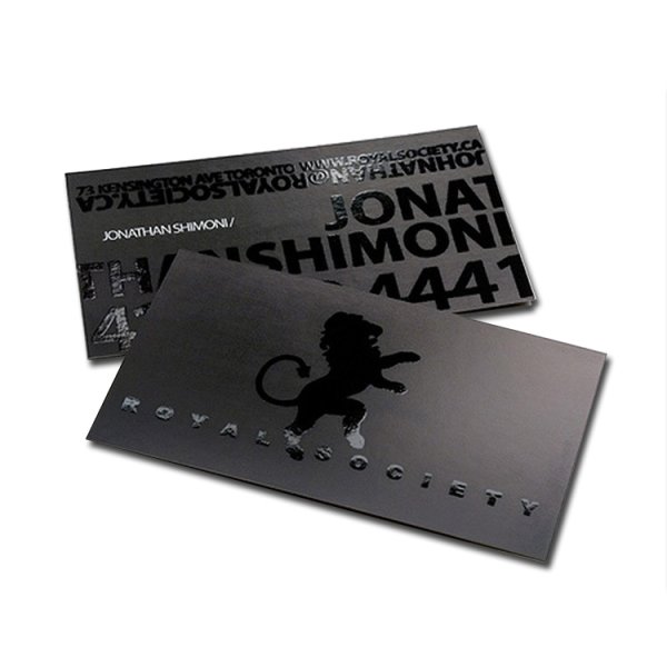 УФ печать визиток