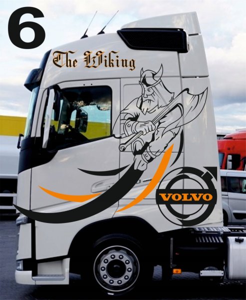 Наклейки на Грузовики Вольво fh460