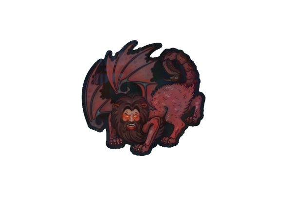 Наклейка Мантикора КС го