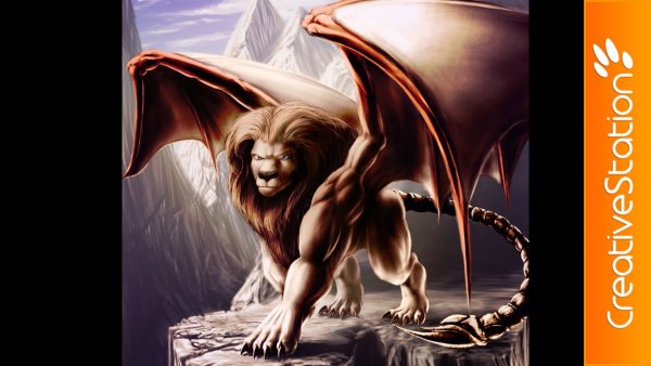 Мантикора живопись