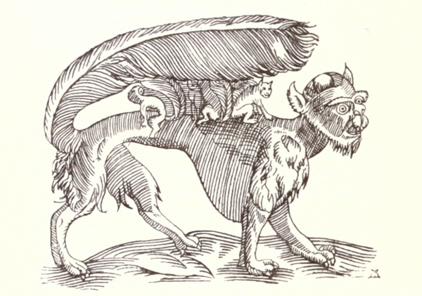 АРК раскраска Мантикора