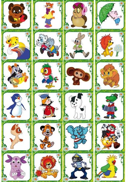 Наклейки на шкафчики для детского сада