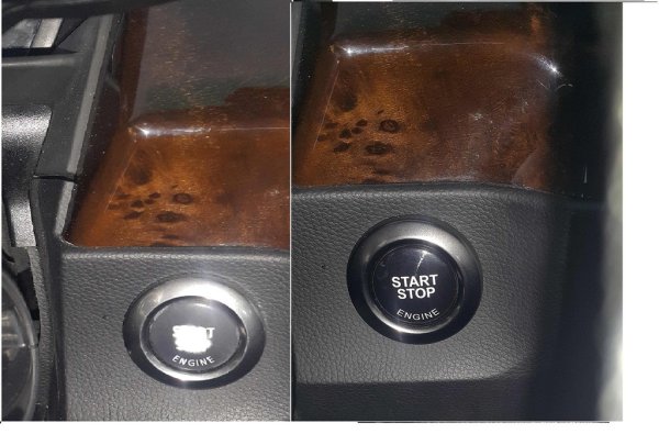 Кнопка start engine