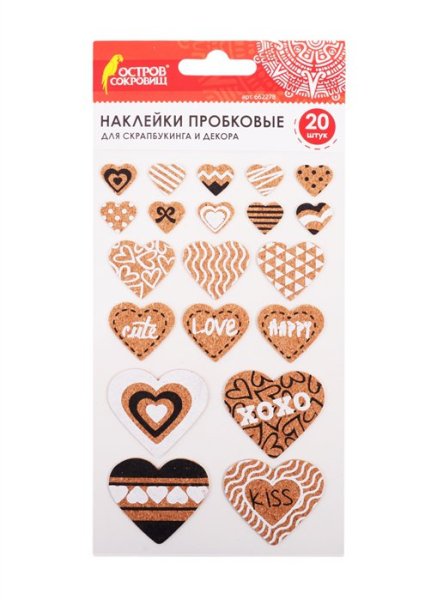 Этикетка из пробки