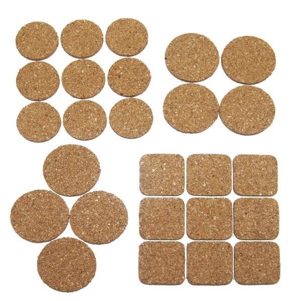 Пробковые наклейки